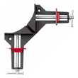 Угловой зажим, Bessey WS1, 2×73мм