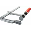 Цільнометалева струбцина з надійною дерев'яною рукояткою Bessey ClassiX GS10, 100×50мм. Фото-2