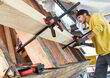 Напів-автоматична одноручна двофункційна струбцина, Bessey EZL15-8, 150×80мм. Фото-7