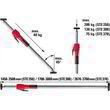 Підпорка для стелі та монтажу телескопічна, Bessey STE250, 1450-2500мм. Фото-2